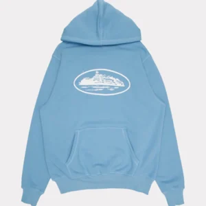 Corteiz Alcatraz Hoodie-Blue