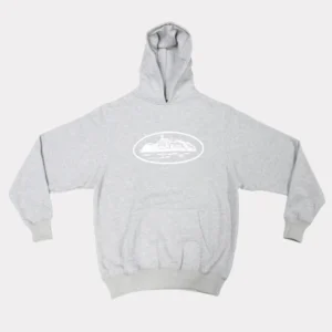 Corteiz Alcatraz Hoodie Grey