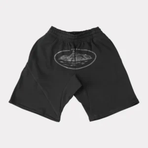 Corteiz Alcatraz Shorts Triple Black