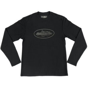 Corteiz Alcatraz Waffle T-shirt Triple Black