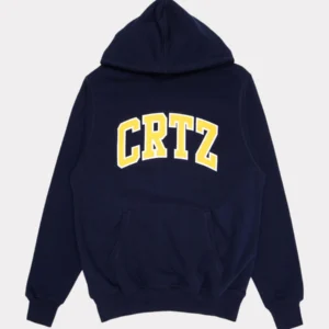 Corteiz Crtz Dropout Hoodie Navy Blue