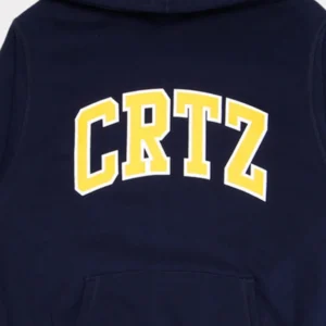 Corteiz Crtz Dropout Hoodie Navy Blue