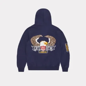 Corteiz Dipset Zip-Up Tracksuit Navy