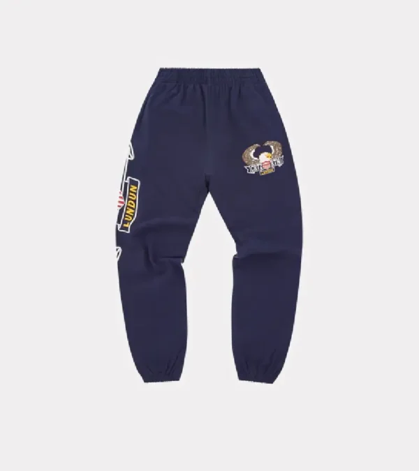 Corteiz Dipset Zip-Up Tracksuit Navy