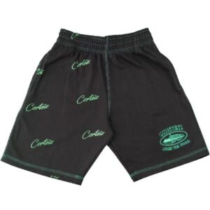 Corteiz Division ’20 Shorts in Green&Black