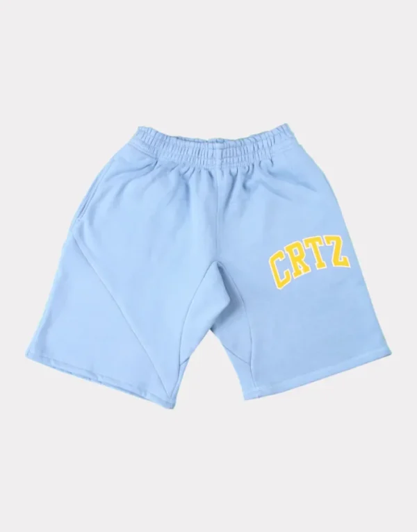 Corteiz Dropout Baby Blue Shorts