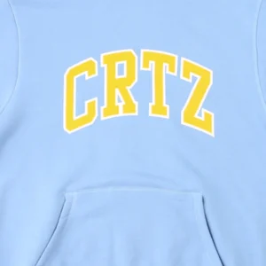 Corteiz Dropout Hoodie Baby Blue