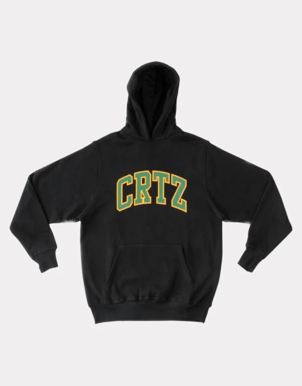 Corteiz Dropout Hoodie Black