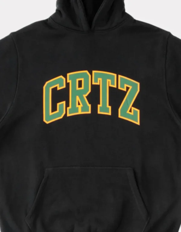 Corteiz Dropout Hoodie Black