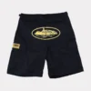 Corteiz Guerillaz 21′ Shorts Black With Yellow