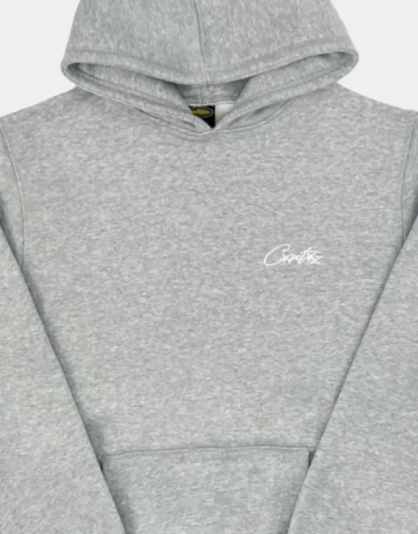 Corteiz HMP Embroidery Grey Hoodie