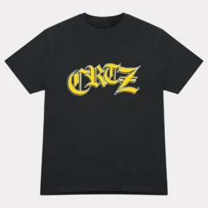 Corteiz Old English T-Shirt Black