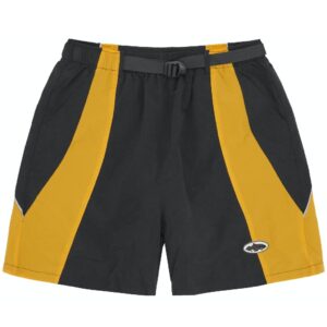 Corteiz Spring Shorts in Yellow&Black