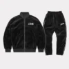 Corteiz VVS Velour Tracksuit Black