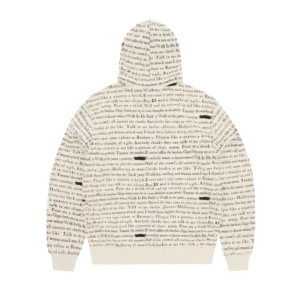 NATIONAL ANTHEM HOODIE [NATURAL]