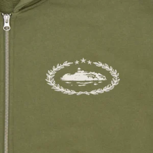 SUPERIOR ROYALE ZIP HOODIE [OLIVE]